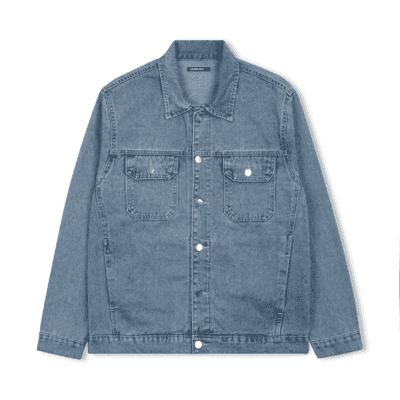 Áo jacket jean big size GEMME MEN, chuẩn form, sang trọng, thanh lịch, Big Size 55 - 150kg